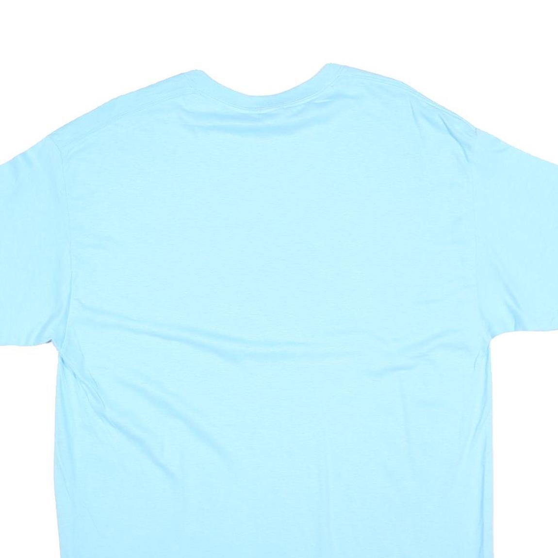 GILDAN Mens Blue BNB Jamboree Graphic T-Shirt L Short Sleeve Crew Neck Casual