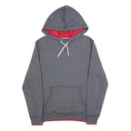 JACK WILLS Mens Grey Hoodie S Cotton Blend Pullover Drawstring Hood