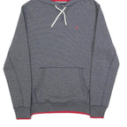 JACK WILLS Mens Grey Hoodie S Cotton Blend Pullover Drawstring Hood