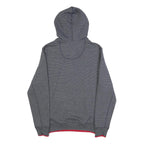 JACK WILLS Mens Grey Hoodie S Cotton Blend Pullover Drawstring Hood