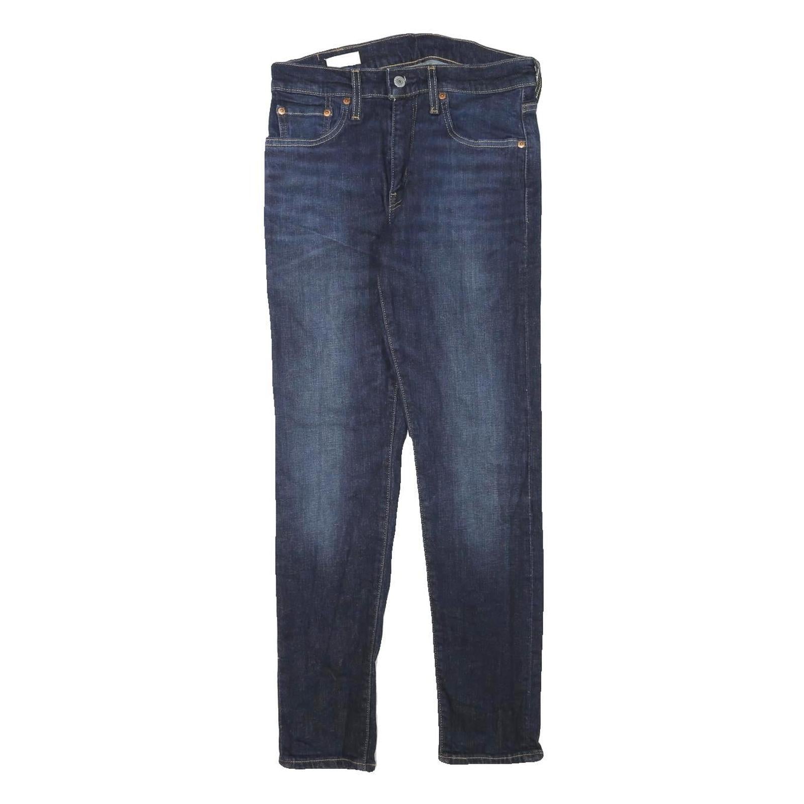 LEVI'S Mens Slim Blue Jeans Denim Medium W27 L28 Classic Zip Pocket