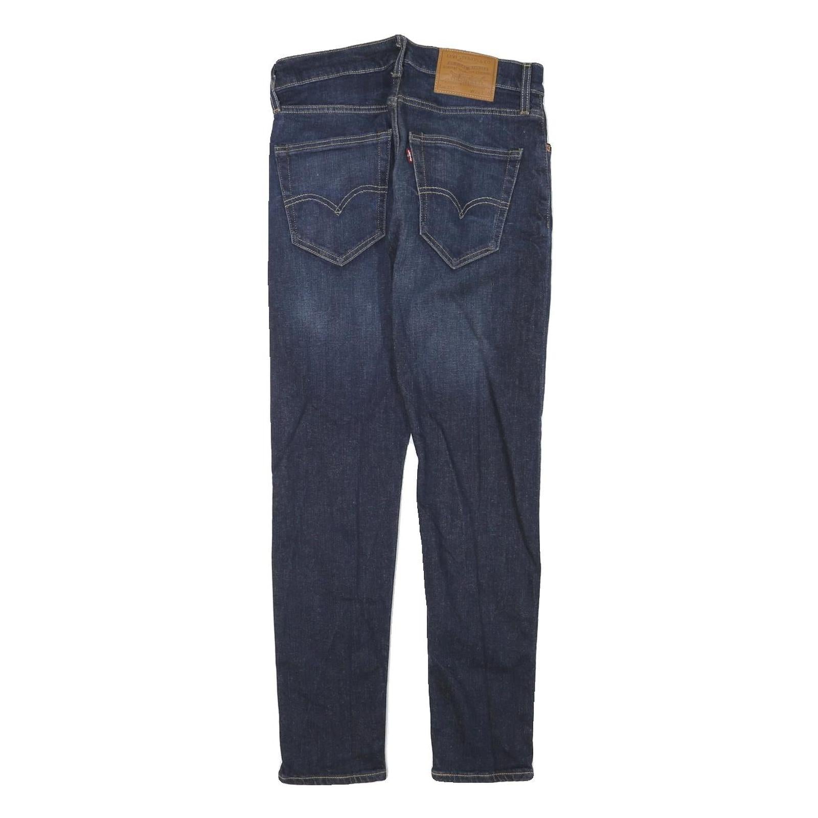 LEVI'S Mens Slim Blue Jeans Denim Medium W27 L28 Classic Zip Pocket