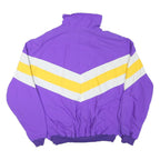 Mens Purple & Yellow Washington Huskies Lightweight Zip Nylon Jacket XL
