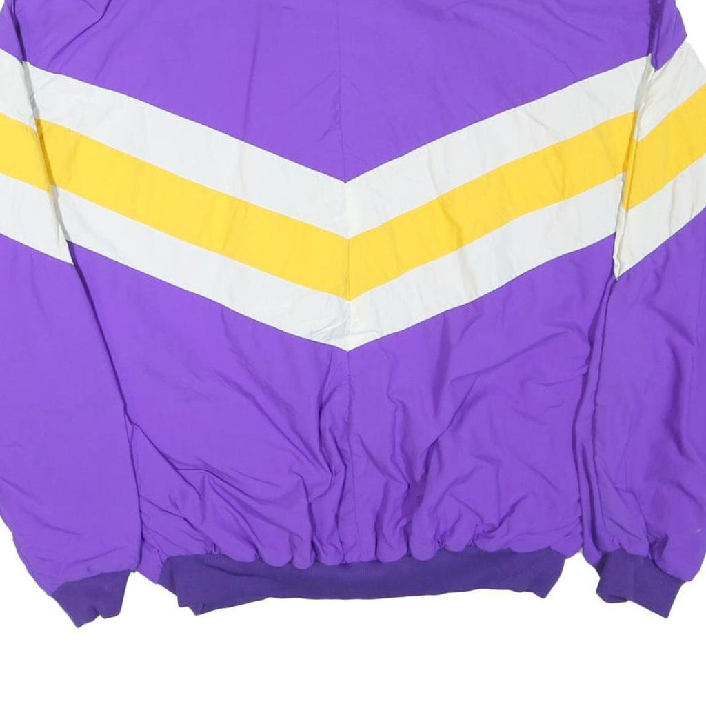 Mens Purple & Yellow Washington Huskies Lightweight Zip Nylon Jacket XL