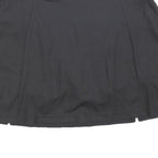 ADIDAS Womens Black Mini Polyester Blend Plain Skort L Sports Casual Activewear