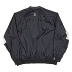NIKE Mens Sweatshirt Black V-Neck 2XL