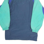 SYMPATEX Mens Blue & Teal Outdoor Jacket M Polyester Zip Colourblock