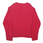CHAPS RALPH LAUREN Mens Red Plain Crew Neck Basic Knit Jumper 2XL Cotton Comfort