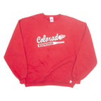 RUSSELL ATHLETIC Colorado Red Wings Mens Sweatshirt Red USA L