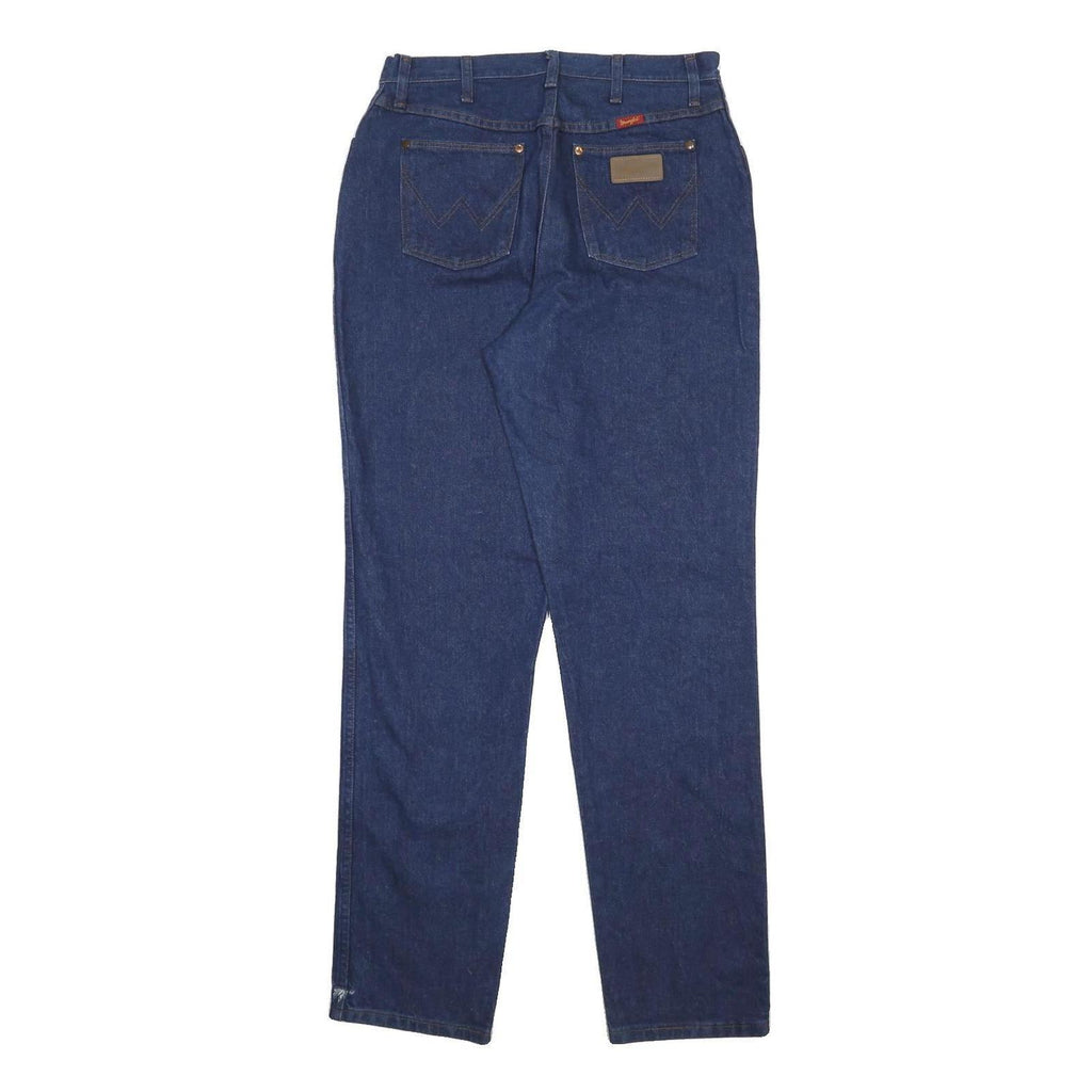 WRANGLER Womens Jeans Blue Regular Straight Denim Medium W32 L34 Classic Fit