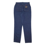 WRANGLER Womens Jeans Blue Regular Straight Denim Medium W32 L34 Classic Fit
