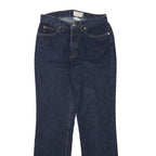 GUESS Mens Jeans Blue Regular Straight Denim Dark W26 L30 Classic Fit Zip