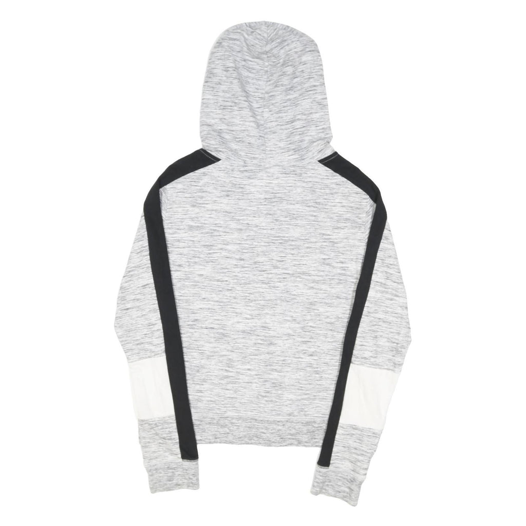 NFL Womens Grey Steelers Zip Hoodie L Sports Casual Cotton Blend