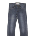 LEVI'S 511 Boys Slim Denim Jeans Medium W26 L27 Stretch Cotton Blend Zip