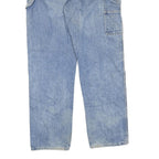 DICKIES Mens Blue Regular Fit Straight Leg Denim W38 L34 Workwear Zip Jeans