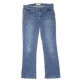 CARHARTT Womens Jeans Blue Slim Bootcut Stone Wash W32 L28