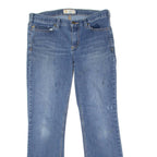 CARHARTT Womens Jeans Blue Slim Bootcut Stone Wash W32 L28
