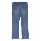 CARHARTT Womens Jeans Blue Slim Bootcut Stone Wash W32 L28