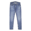 LEVI'S 519 Hi-Ball Mens Jeans Blue Slim Skinny Denim Light W27 L28 Zip Cotton