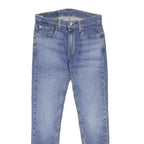 LEVI'S 519 Hi-Ball Mens Jeans Blue Slim Skinny Denim Light W27 L28 Zip Cotton