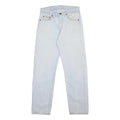 LEVI'S Mens Regular Fit Blue Denim Classic Zip Jeans W31 L30 Retro Style