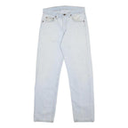 LEVI'S Mens Regular Fit Blue Denim Classic Zip Jeans W31 L30 Retro Style