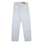 LEVI'S Mens Regular Fit Blue Denim Classic Zip Jeans W31 L30 Retro Style