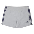 ADIDAS Mens White & Navy Sports Casual Shorts XL W38 Athletic Comfortable