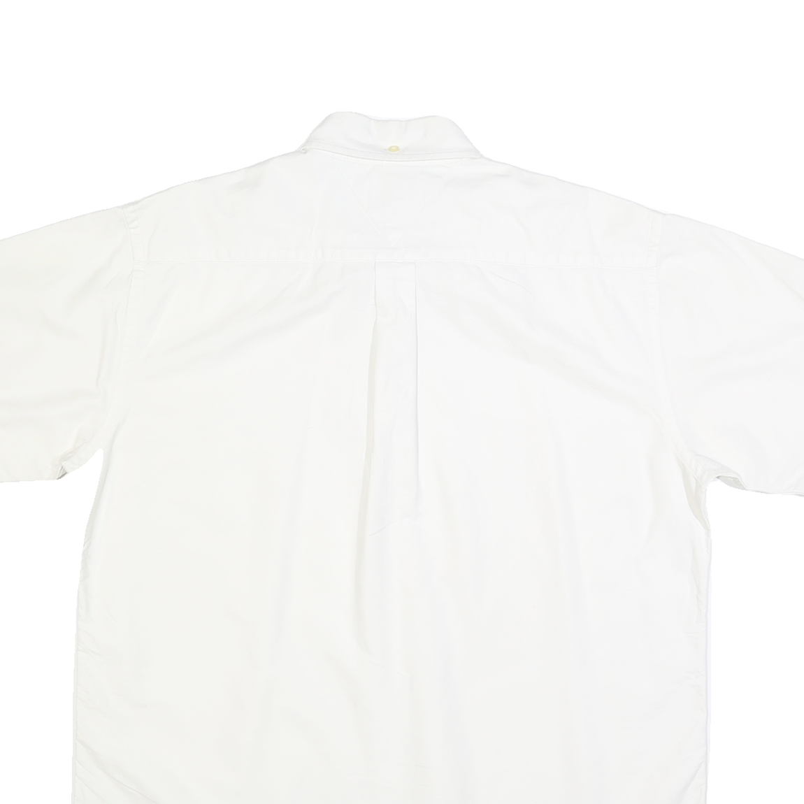 TOMMY HILFIGER Mens White Classic Fit Cotton Button Shirt M Casual Smart