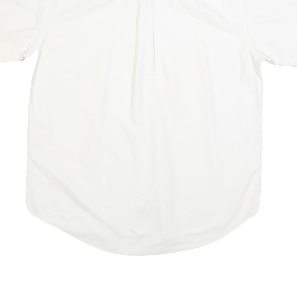 TOMMY HILFIGER Mens White Classic Fit Cotton Button Shirt M Casual Smart