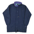 PATAGONIA Womens Blue Zip Jacket M Polyester Blend Outdoor Warm Casual