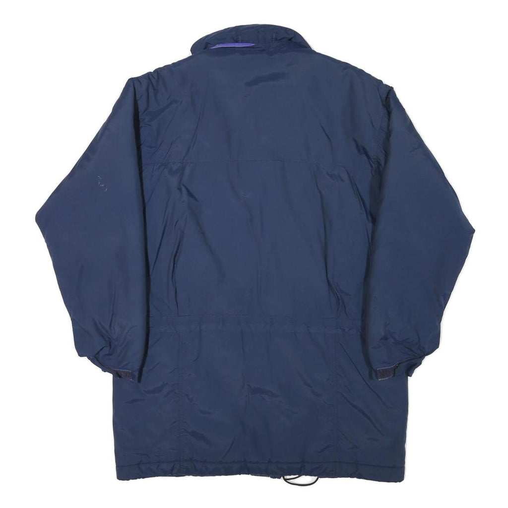 PATAGONIA Womens Blue Zip Jacket M Polyester Blend Outdoor Warm Casual