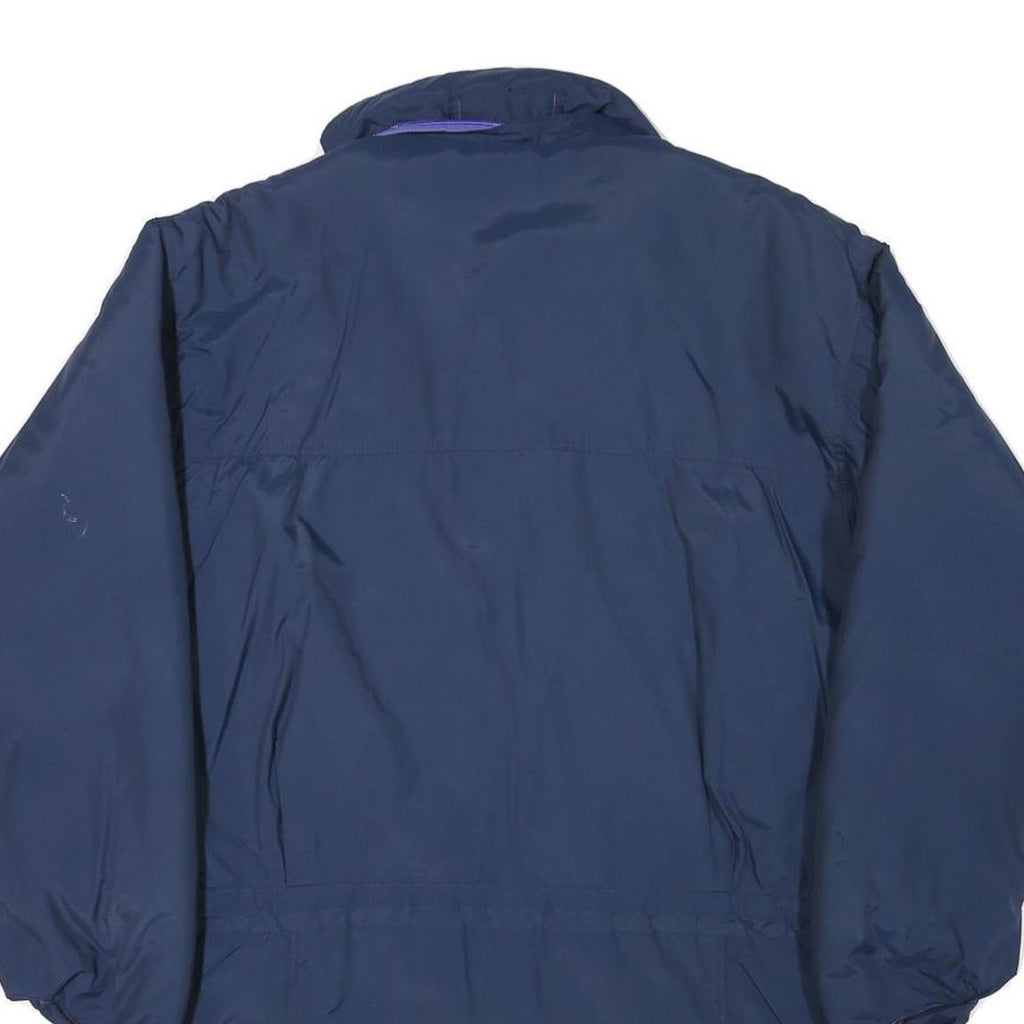 PATAGONIA Womens Blue Zip Jacket M Polyester Blend Outdoor Warm Casual