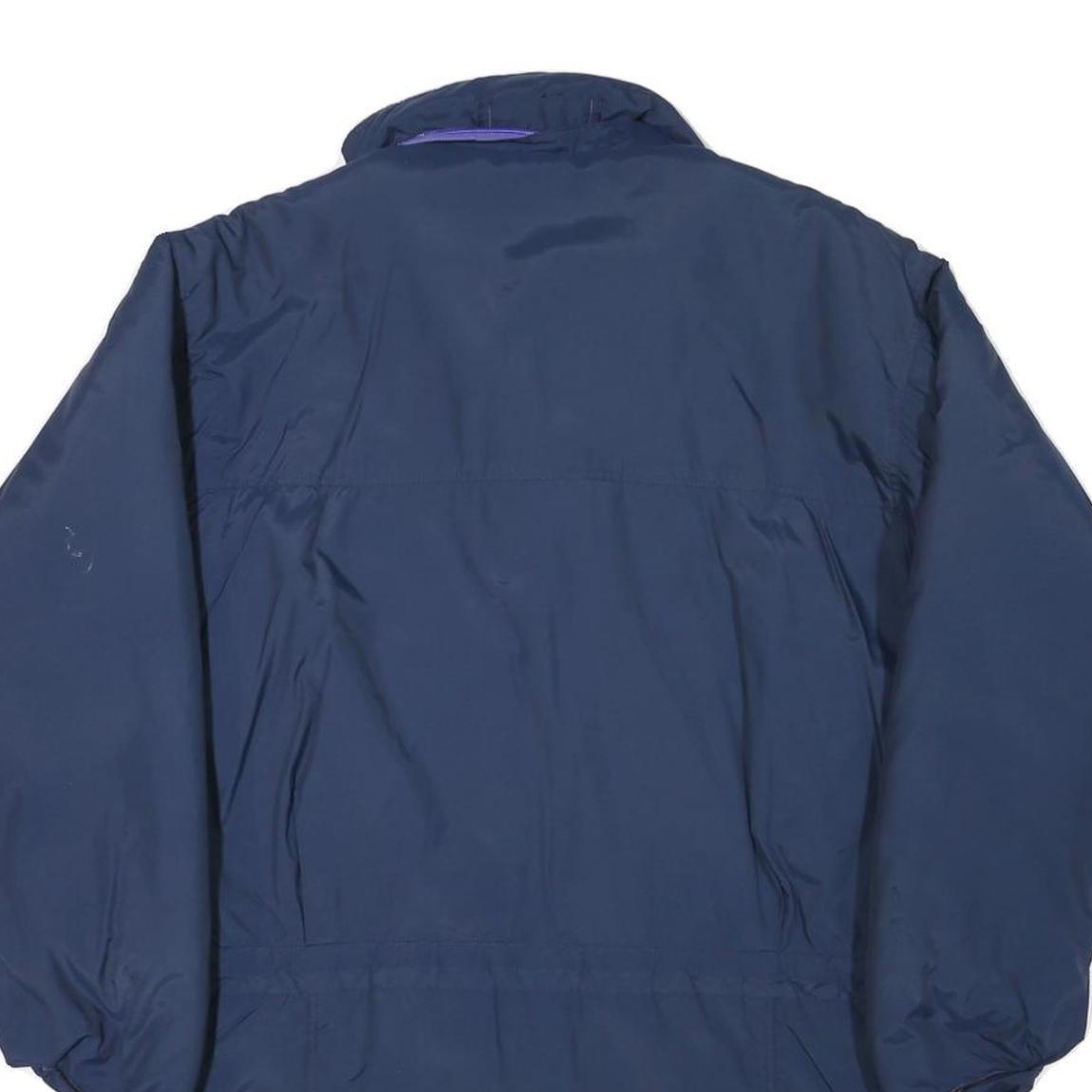 PATAGONIA Womens Blue Zip Jacket M Polyester Blend Outdoor Warm Casual