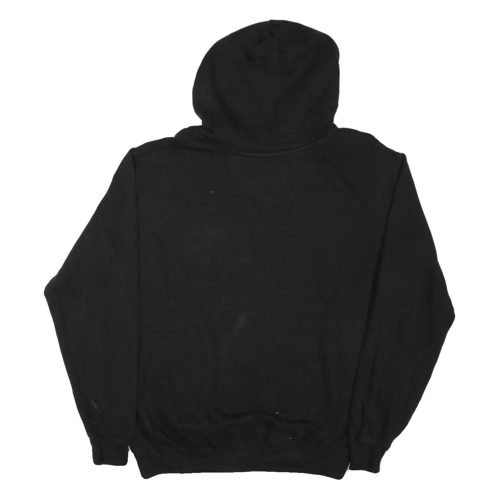 THE ROLLING STONES Mens Black Hoodie XL Cotton Blend Band Logo Pullover