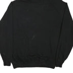 THE ROLLING STONES Mens Black Hoodie XL Cotton Blend Band Logo Pullover