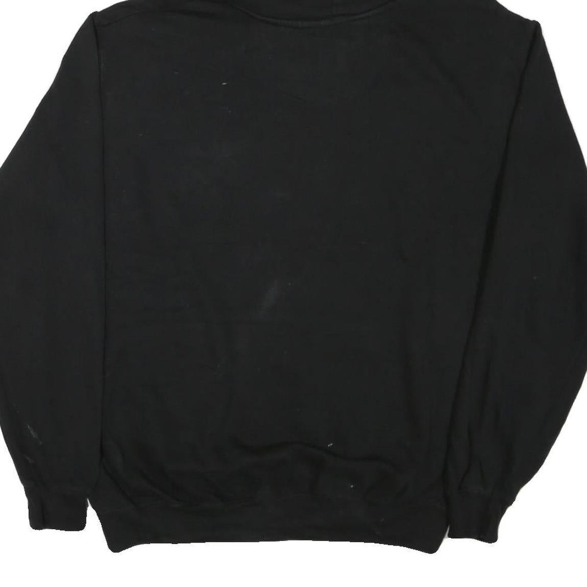 THE ROLLING STONES Mens Black Hoodie XL Cotton Blend Band Logo Pullover