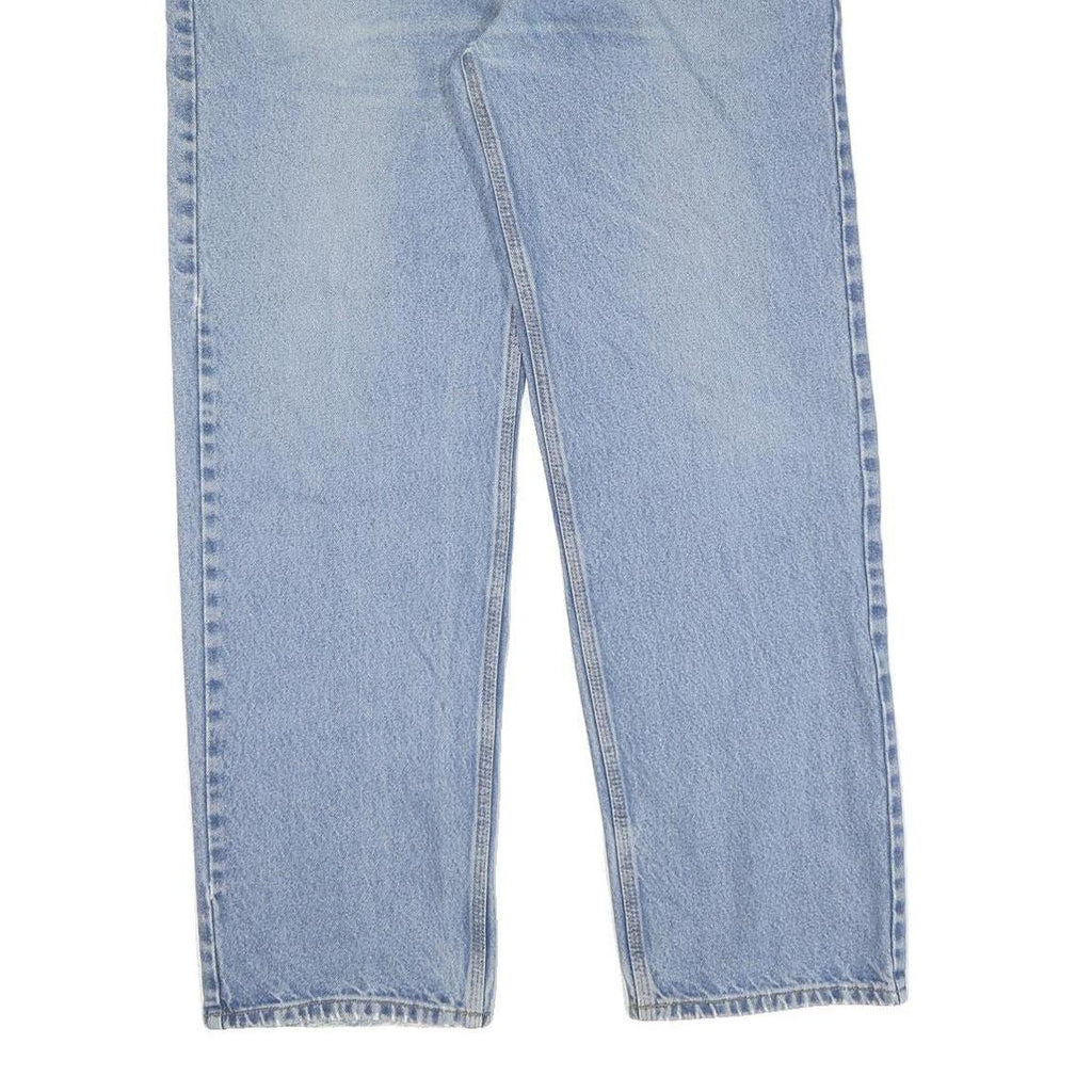 CARHARTT Mens Jeans Blue Regular Straight Denim Medium W38 L32 Classic Workwear