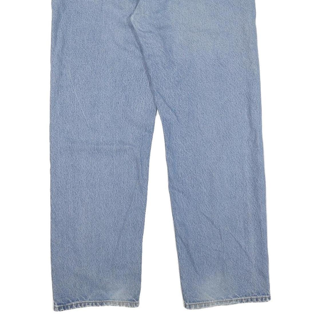 CARHARTT Mens Jeans Blue Regular Straight Denim Medium W38 L32 Classic Workwear