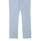 LEVI'S Womens Regular Fit Light Blue Denim Jeans W28 L29 Classic Zip Closure