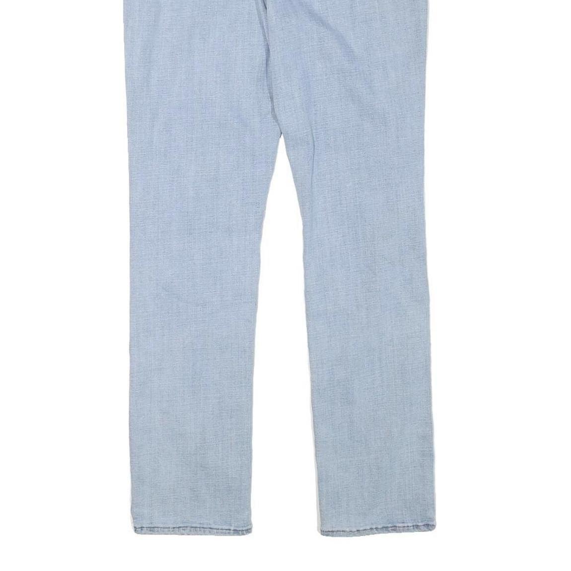 LEVI'S Womens Regular Fit Light Blue Denim Jeans W28 L29 Classic Zip Closure