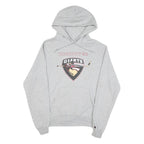 CHAMPION Mens Grey Vancouver Giants Pullover S Cotton Blend Jersey Drawstring
