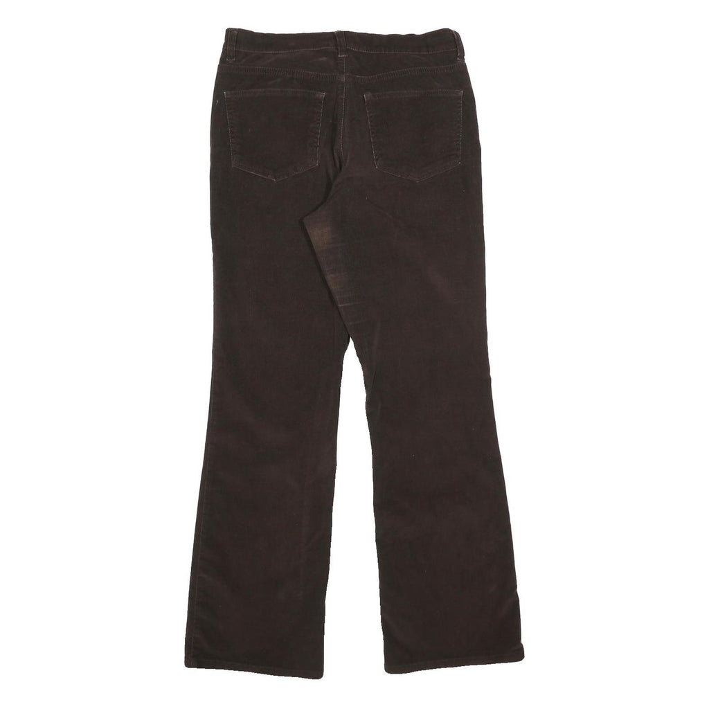 RALPH LAUREN POLO JEANS COMPANY Womens Cotton Blend Brown Regular Straight