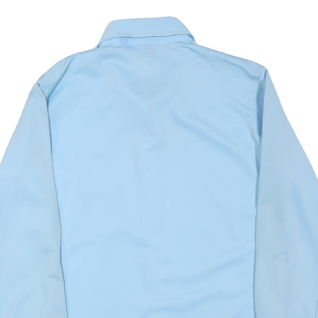 DONEGAL Mens Blue Shirt L Classic Polyester Blend Long Sleeve Button Closure