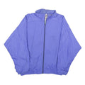 JEAN LEDUC SPORT Womens Blue Nylon Zip Jacket UK 12 Sportswear Light Weight