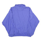 JEAN LEDUC SPORT Womens Blue Nylon Zip Jacket UK 12 Sportswear Light Weight