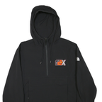 THE NORTH FACE Mens Black Hooded Zip Track Jacket L Polyester Blend Outdoor