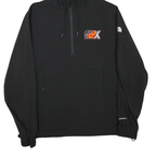 THE NORTH FACE Mens Black Hooded Zip Track Jacket L Polyester Blend Outdoor
