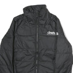 THE NORTH FACE Mens Black Puffer Jacket M Polyester Lightweight Insulated Zip