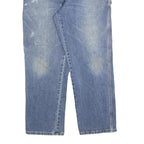 DICKIES Mens Jeans Blue Regular Straight Denim Medium W36 L30 Casual Workwear